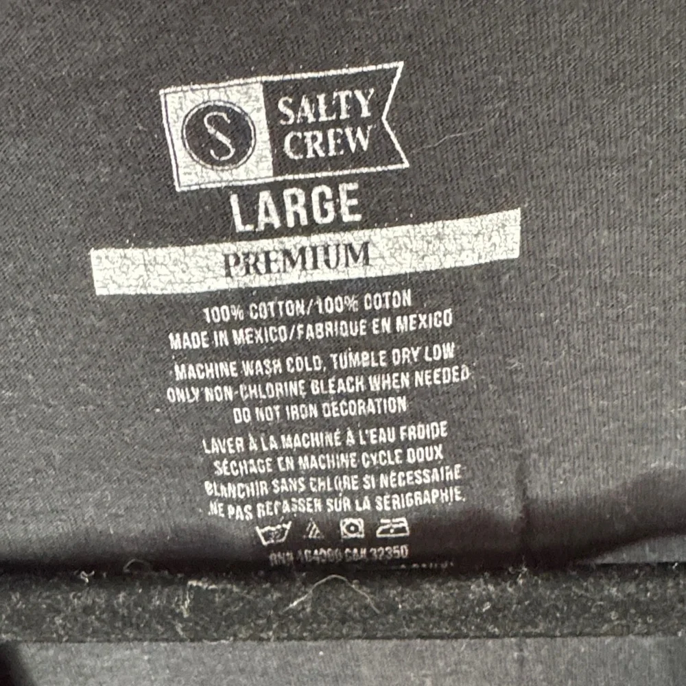 Salty Crew Black Short Sleeve Tee